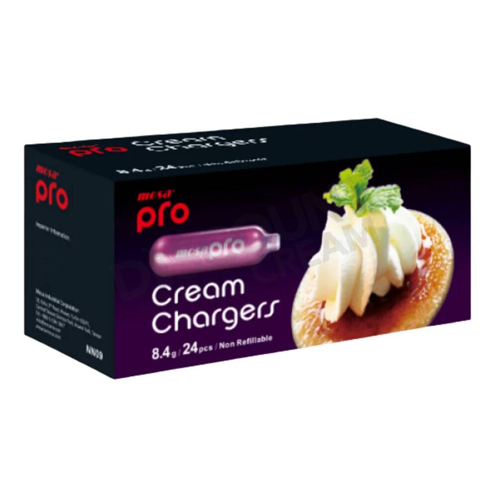 Buy Mosa Pro Cream Chargers 24 Pack | Cream Chargers UK