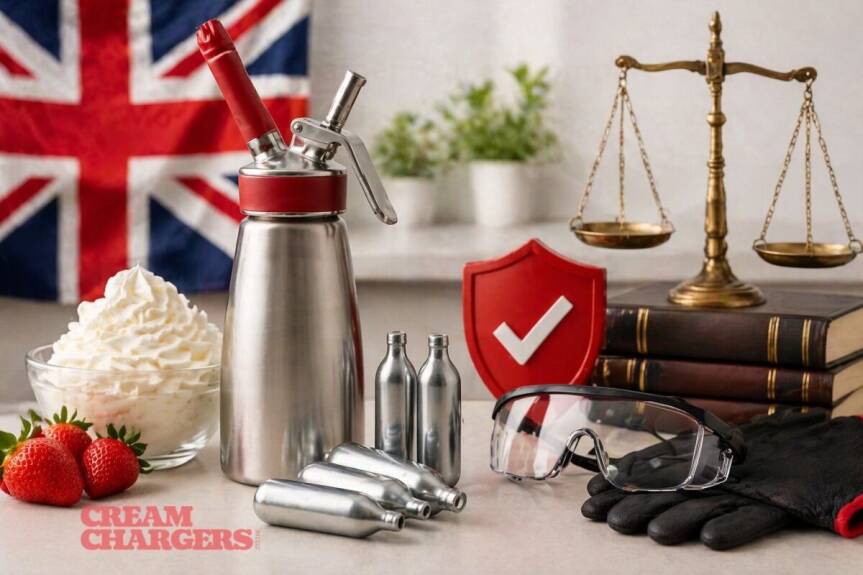 Cream Charger Safety & UK Law- Everything You Need to Know